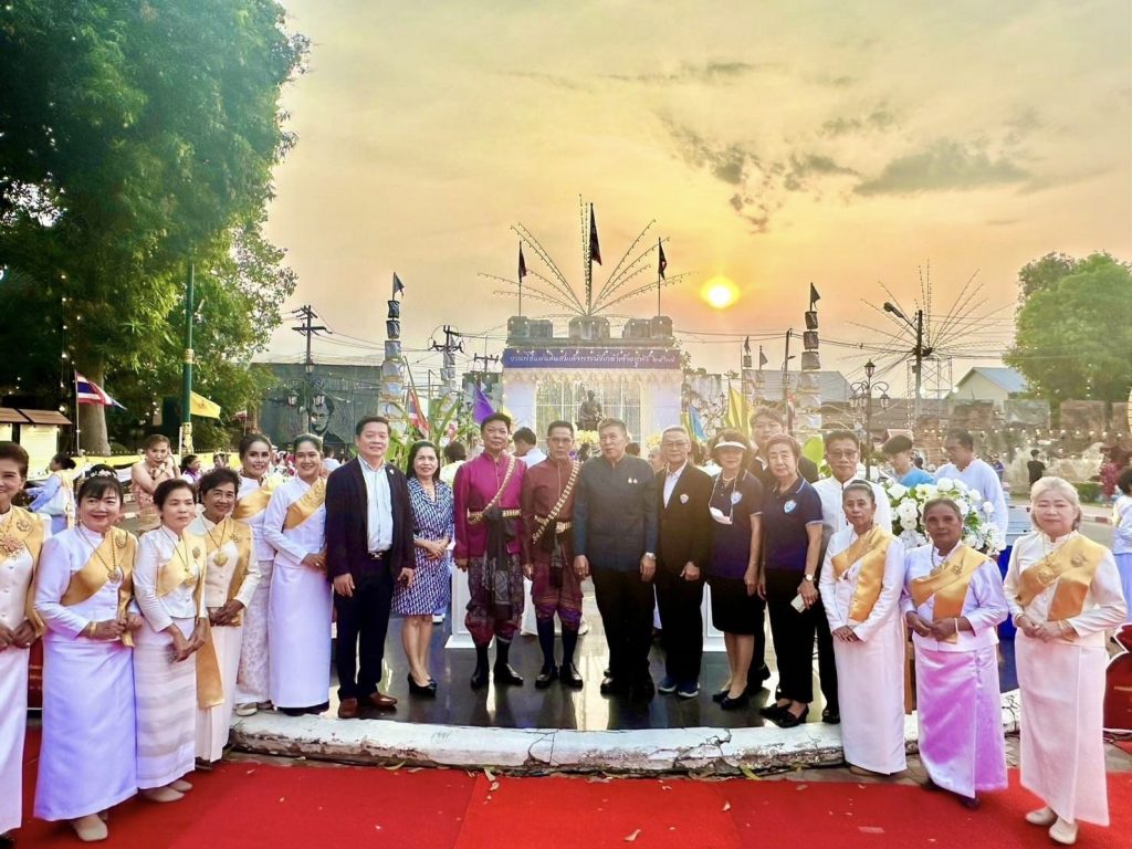 8/3/2567 ร่วมงานงานพิธี”แผ่นดินสมเด็จพระนั่งเกล้าเจ้าอยู่หัว” รัชกาลที่ 3 วันสร้างเมือง